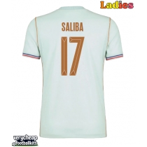 France William Saliba #17 Replica Away Shirt Ladies World Cup 2026 Short Sleeve